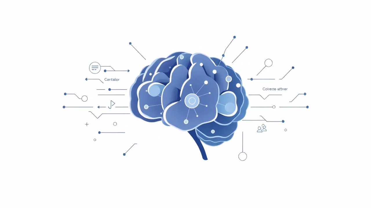 Illustration von Künstlicher Intelligenz in der Bildungspsychologie