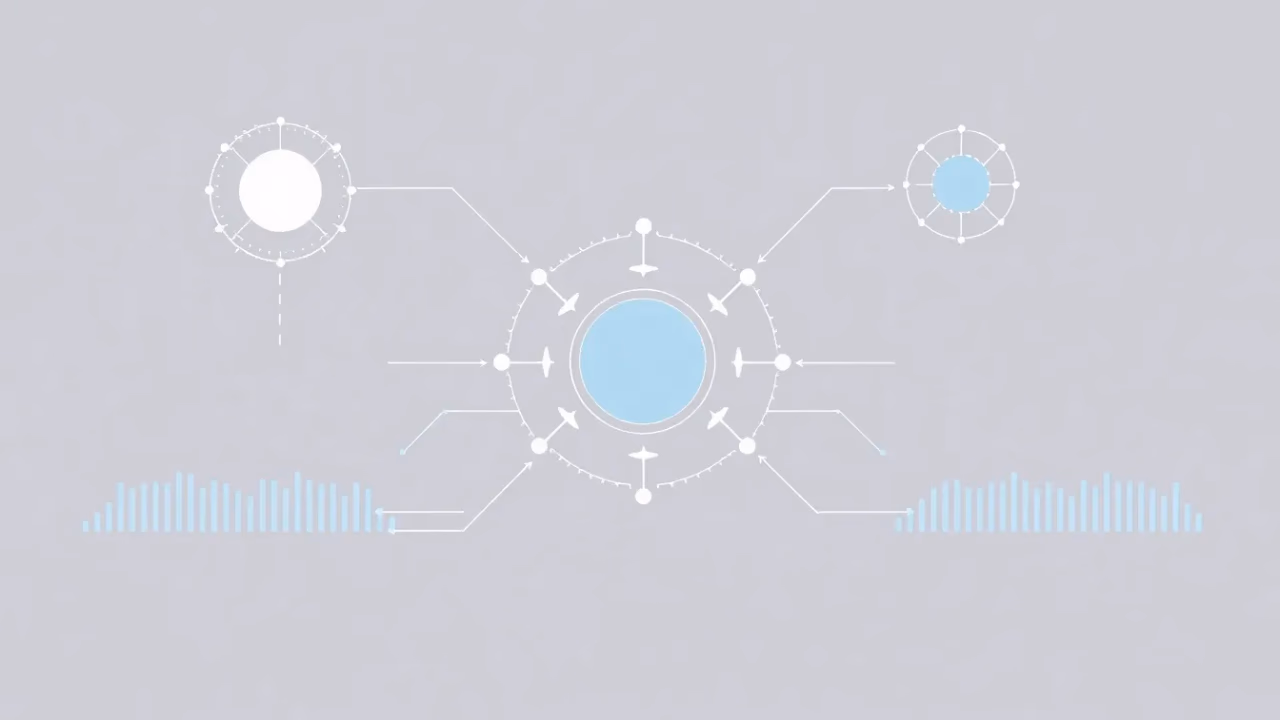 Technische Illustration zur KI in der medizinischen Bildanalyse