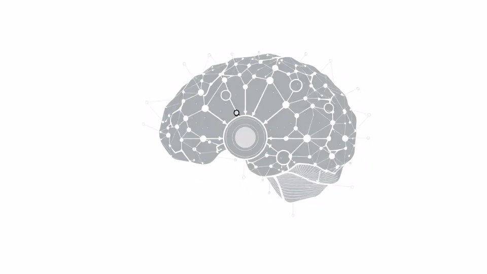 Technische Illustration von adaptiver künstlicher Intelligenz