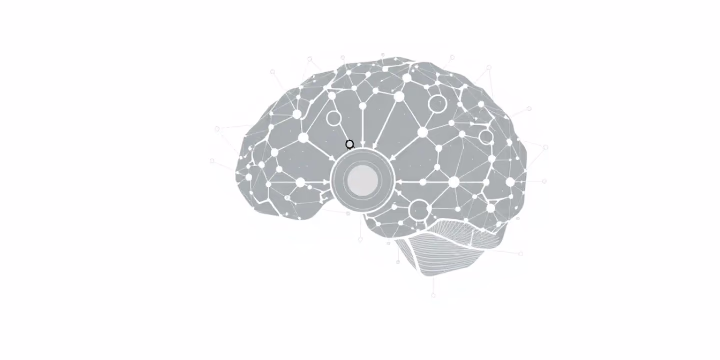 Technische Illustration von adaptiver künstlicher Intelligenz