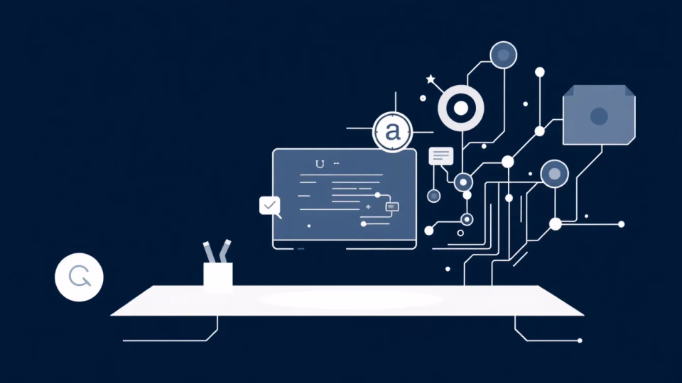 Technische Illustration zur agilen KI-Entwicklung