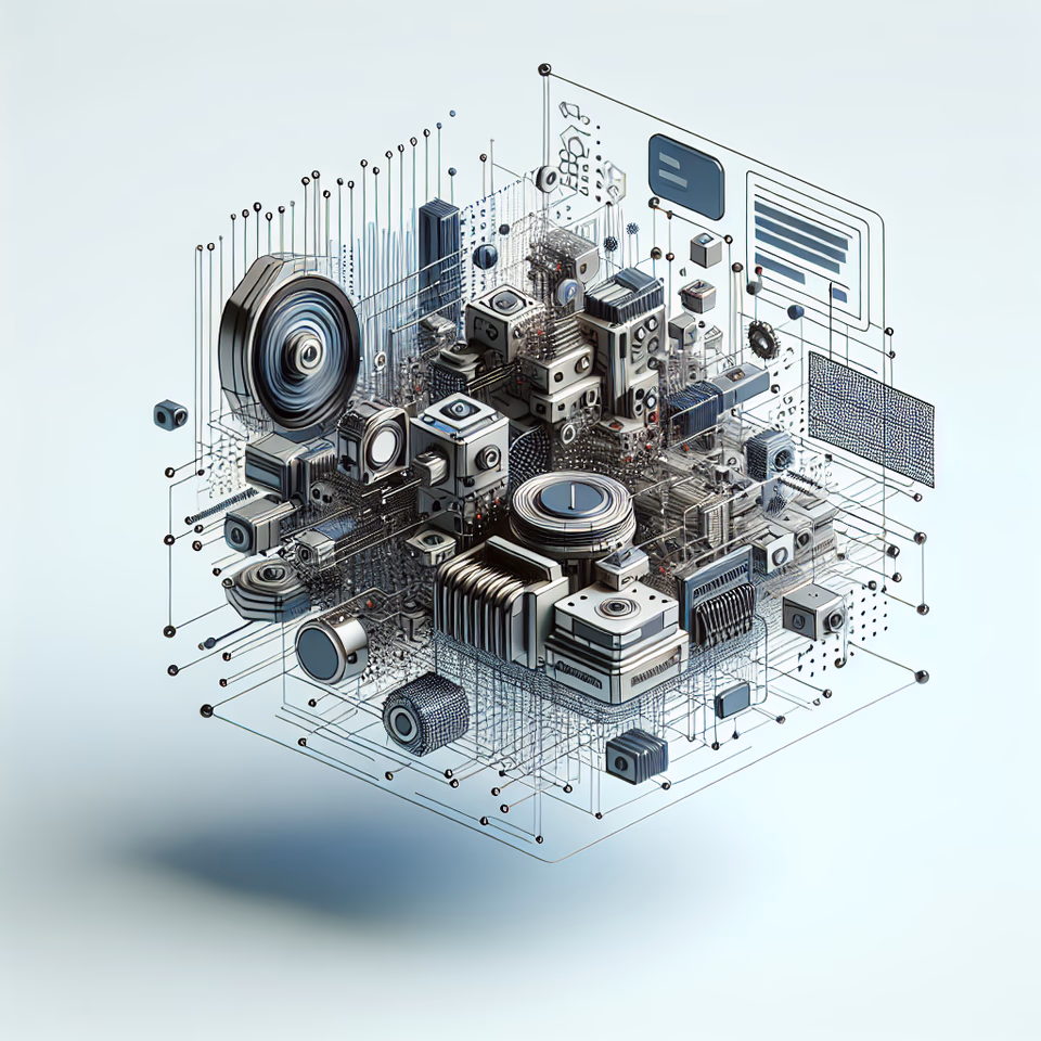 Technische Illustration von aktivem Lernen in der KI