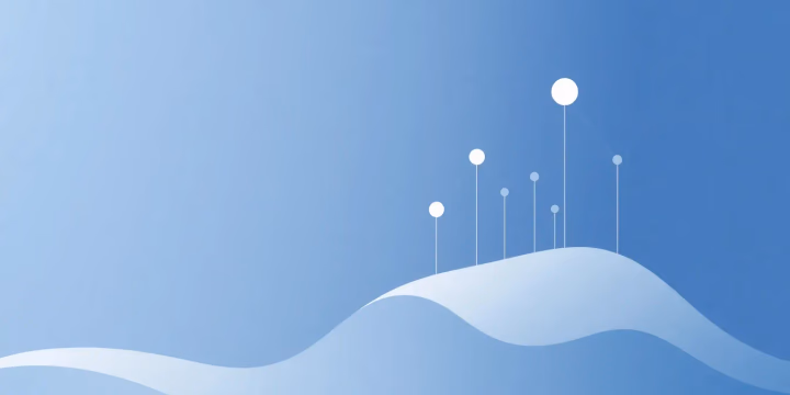 Technische Illustration von anpassungsfähigen KI-Algorithmen