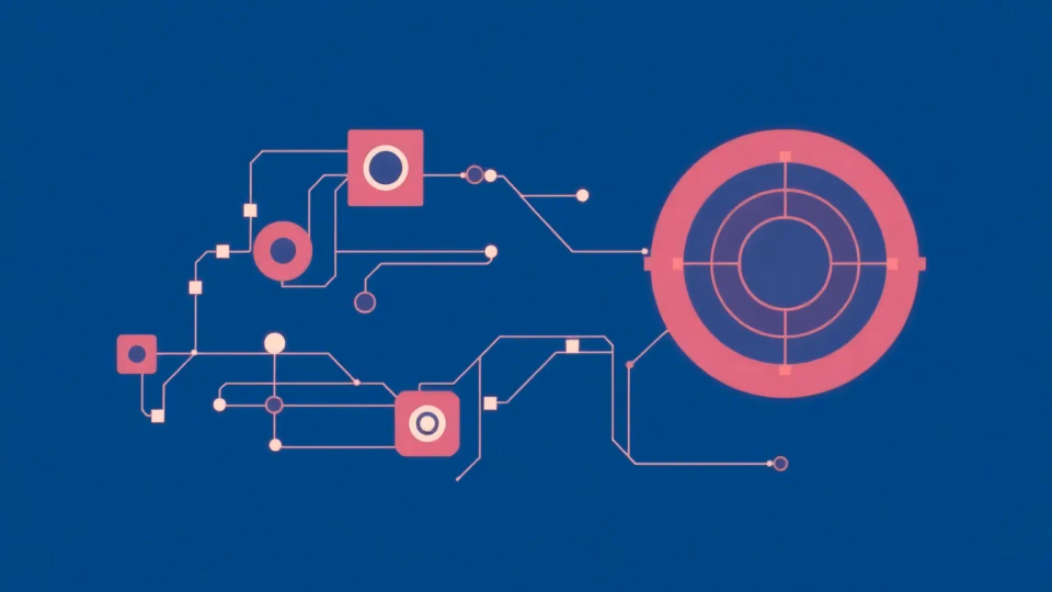 Illustration zur automatischen Entscheidungsfindung mit KI