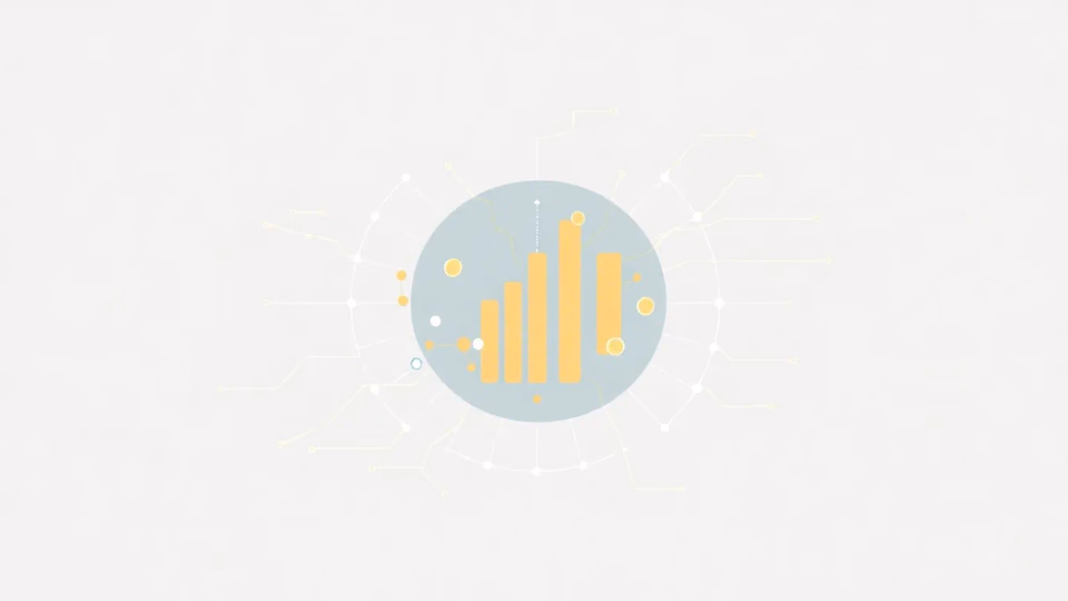Minimalistische technische Illustration zur automatisierten Datenanalyse in der Künstlichen Intelligenz