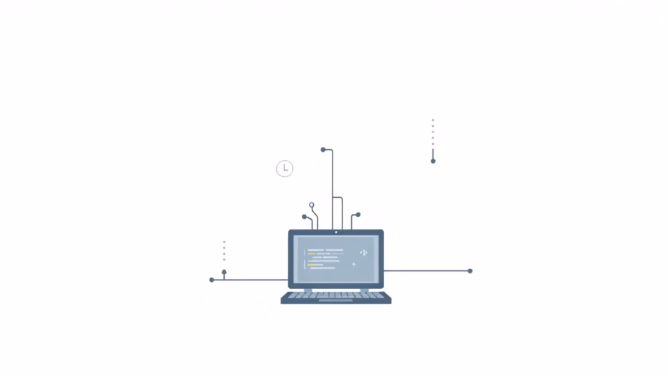 Illustration der automatisierten Datenvorverarbeitung in der Technik.