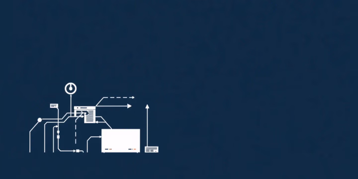 Illustration zur automatisierten Entscheidungsfindung in der Wirtschaft