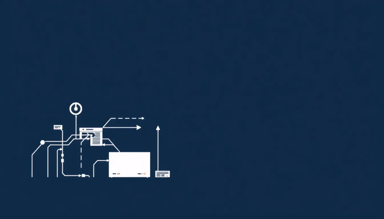 Illustration zur automatisierten Entscheidungsfindung in der Wirtschaft