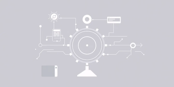 Illustration zur automatisierten Entscheidungshilfe durch KI