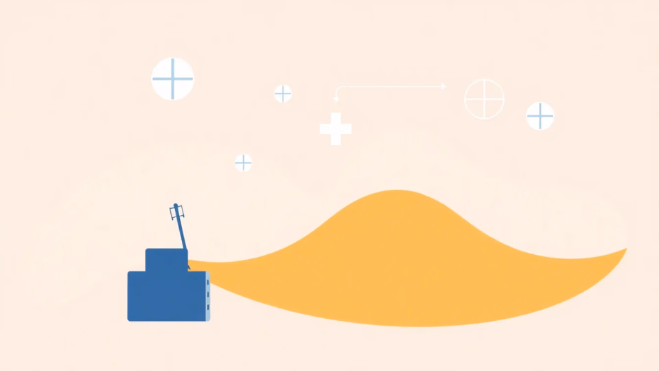 Technologische Illustration von automatisierten Lernmodellen im Gesundheitswesen
