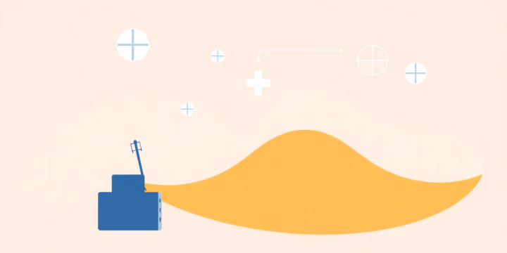 Technologische Illustration von automatisierten Lernmodellen im Gesundheitswesen