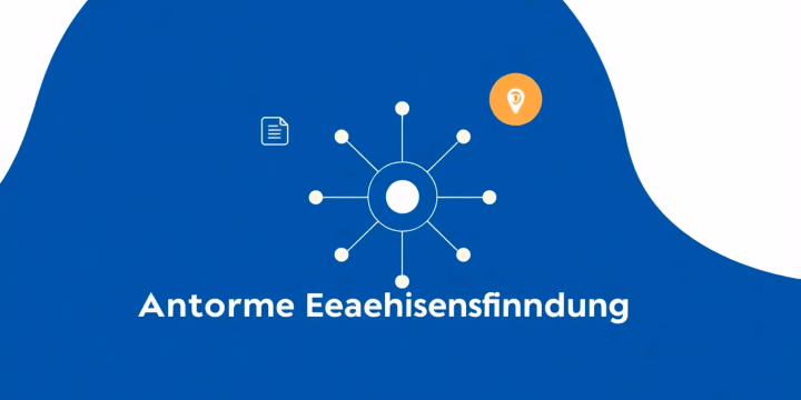 Illustration der autonomen Entscheidungsfindung in der Technologie