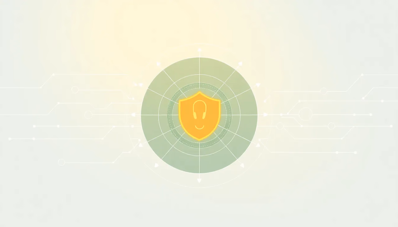 Illustration von biometrischem Lernen in Sicherheitssystemen