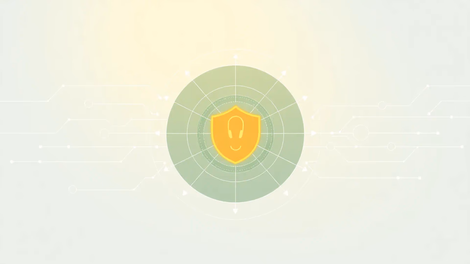 Illustration von biometrischem Lernen in Sicherheitssystemen