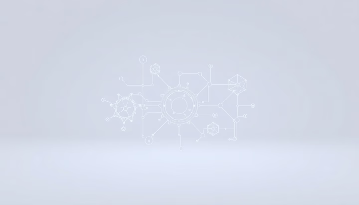 Technische Illustration von kontextuellen Einbettungen in der KI