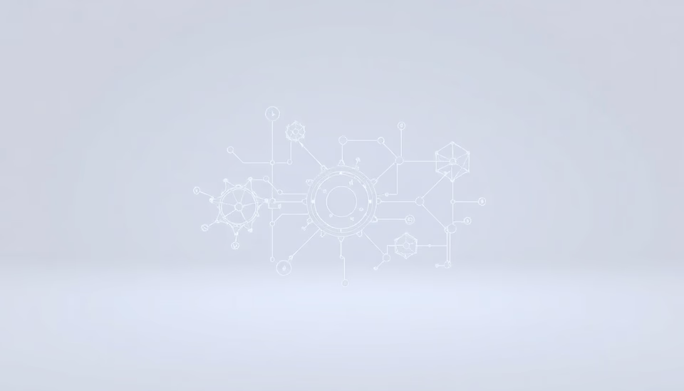 Technische Illustration von kontextuellen Einbettungen in der KI