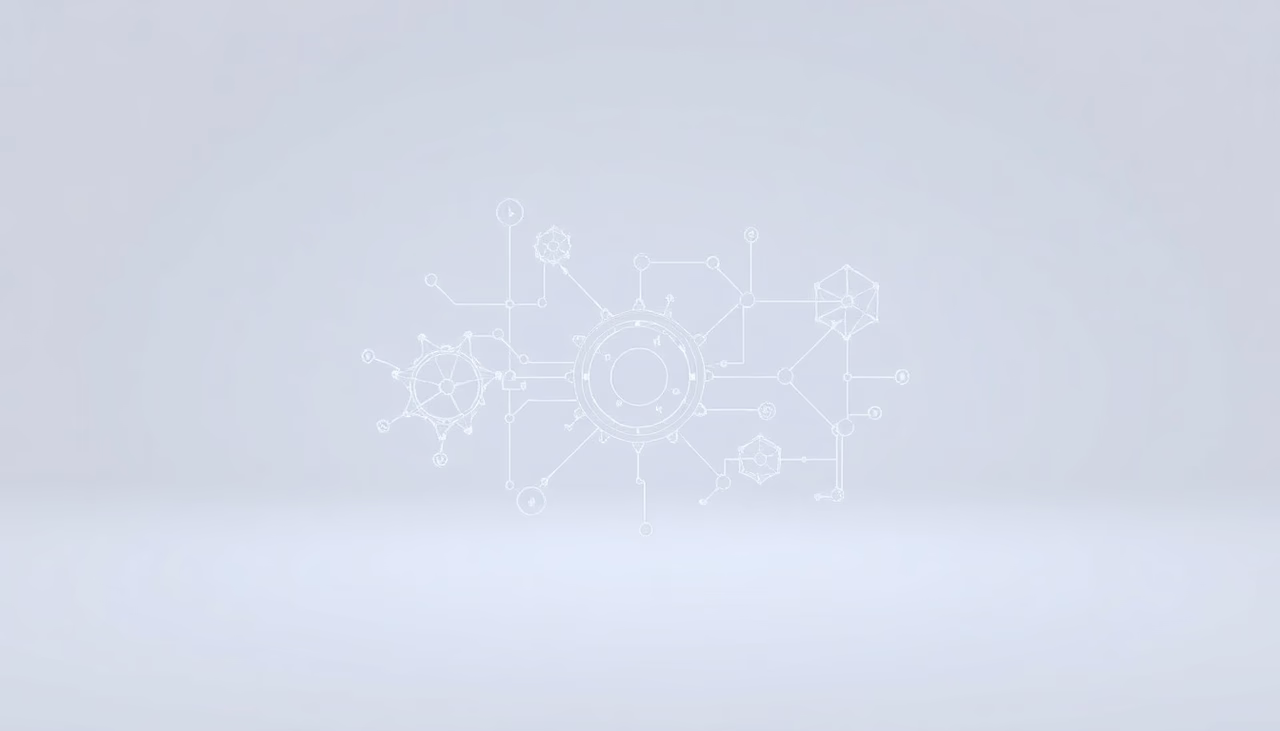 Technische Illustration von kontextuellen Einbettungen in der KI