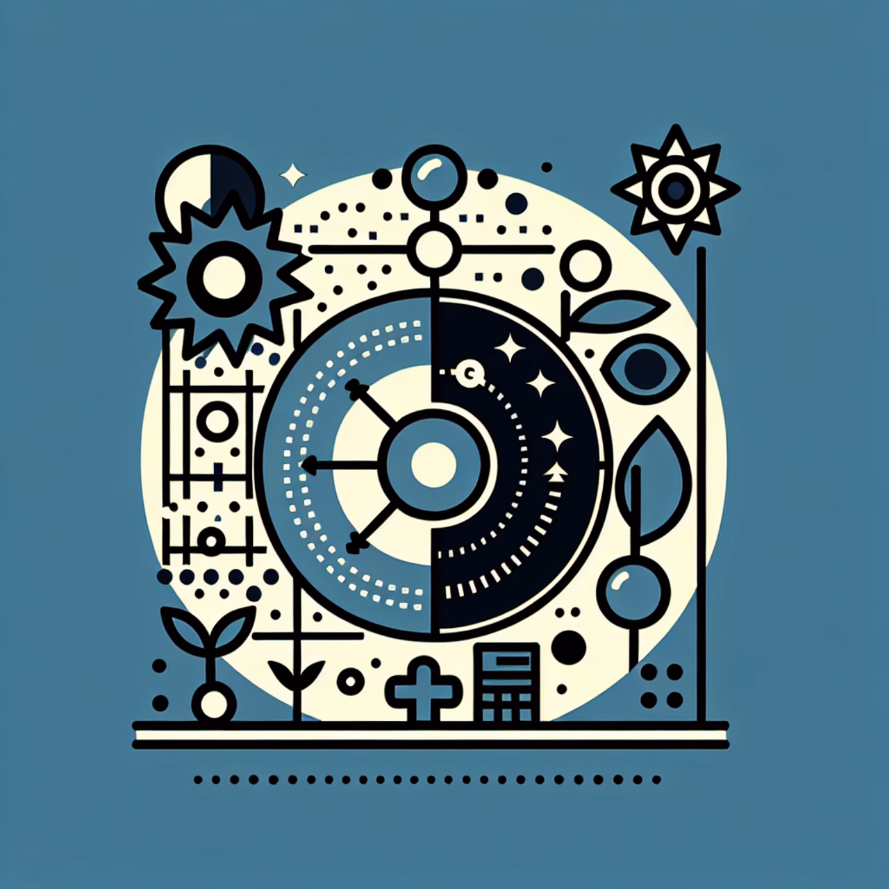 Technische Darstellung von kontextualisierter Repräsentation.