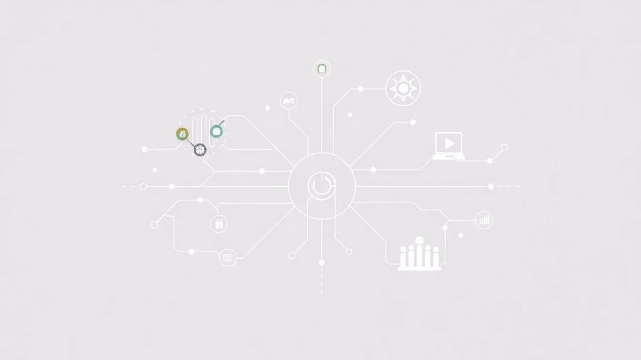 Grafik zur datenbasierten Entscheidungsfindung in der KI