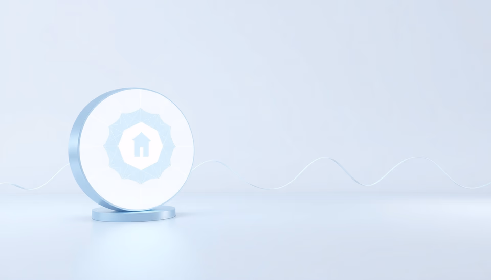 Minimalistische technische Illustration zu Datenethik in der KI.