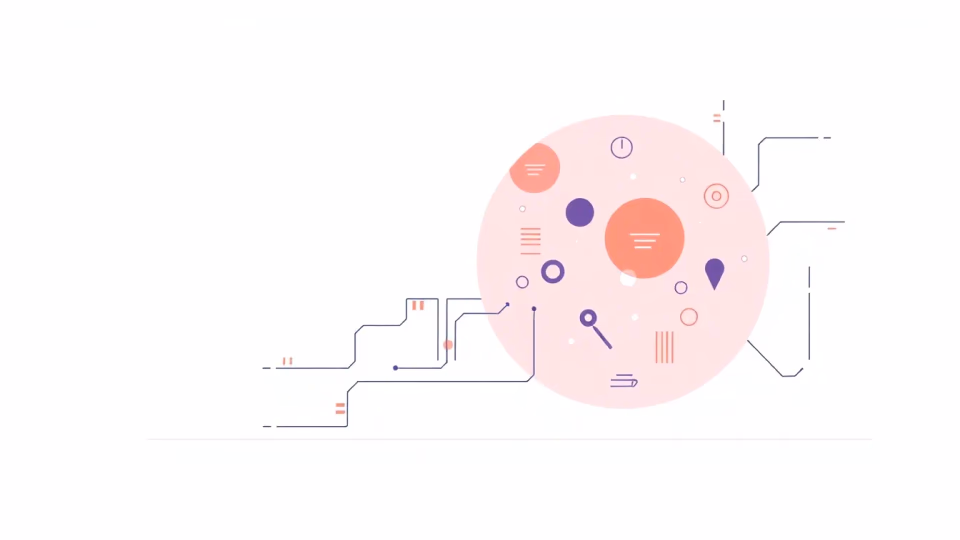 Minimalistische technische Illustration zu datenethischen Herausforderungen im Machine Learning