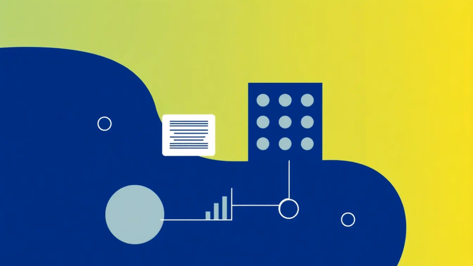 Technische Illustration zum datengetriebenen Entscheidungsmanagement in Unternehmen