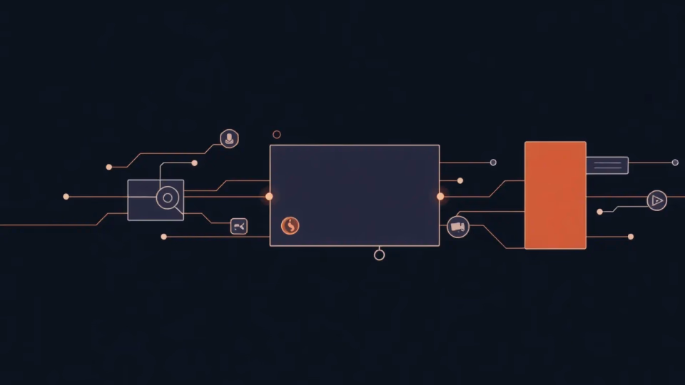 Technische Illustration von Deepfake-Technologien in der Werbung