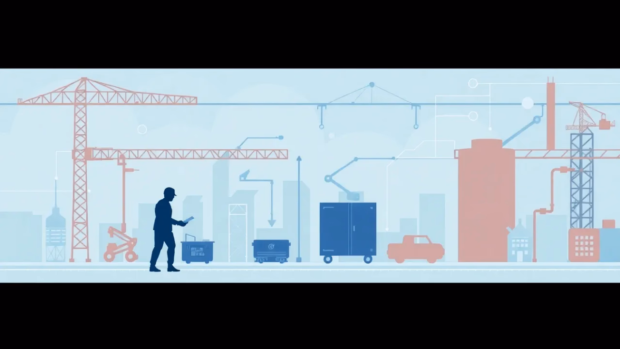 Technische Darstellung von Edge AI in industriellen Anwendungen