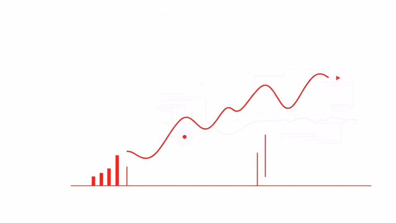 Technologie-Illustration der emotionalen Datenanalyse durch KI