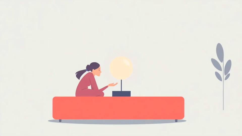 Illustration von emotionaler KI in der Psychotherapie