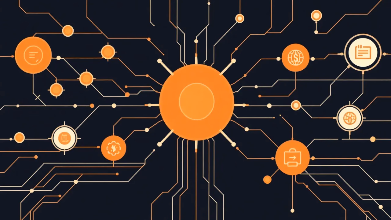 Minimalistische technische Darstellung der erklärbaren Künstlichen Intelligenz