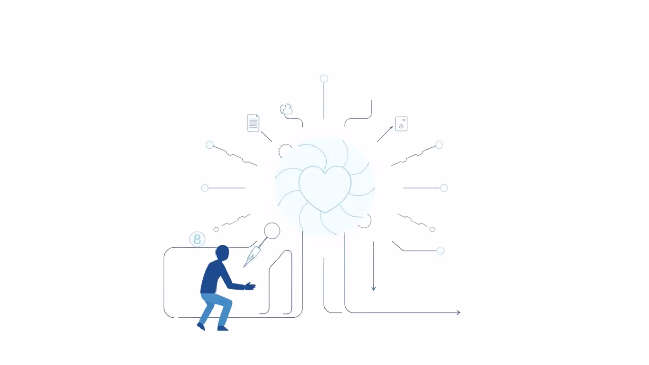Erklärbare Künstliche Intelligenz im Bildungsbereich, technische Illustration