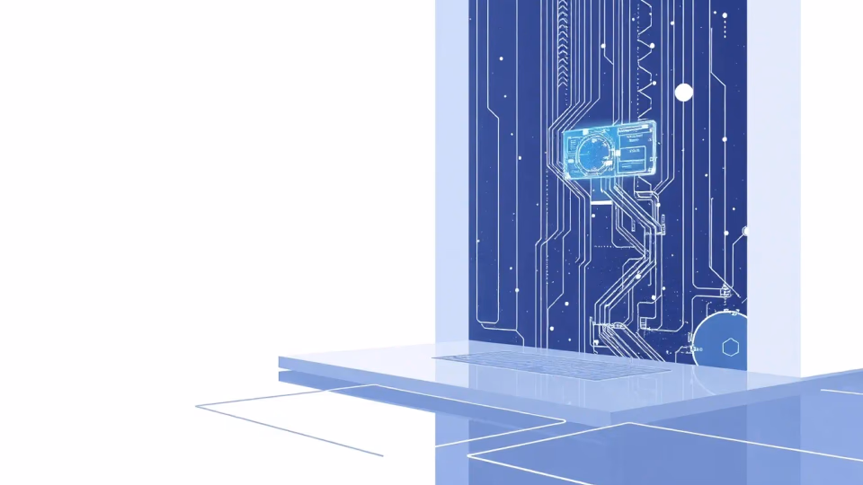 Technische Illustration zu erweiterter Realität in KI