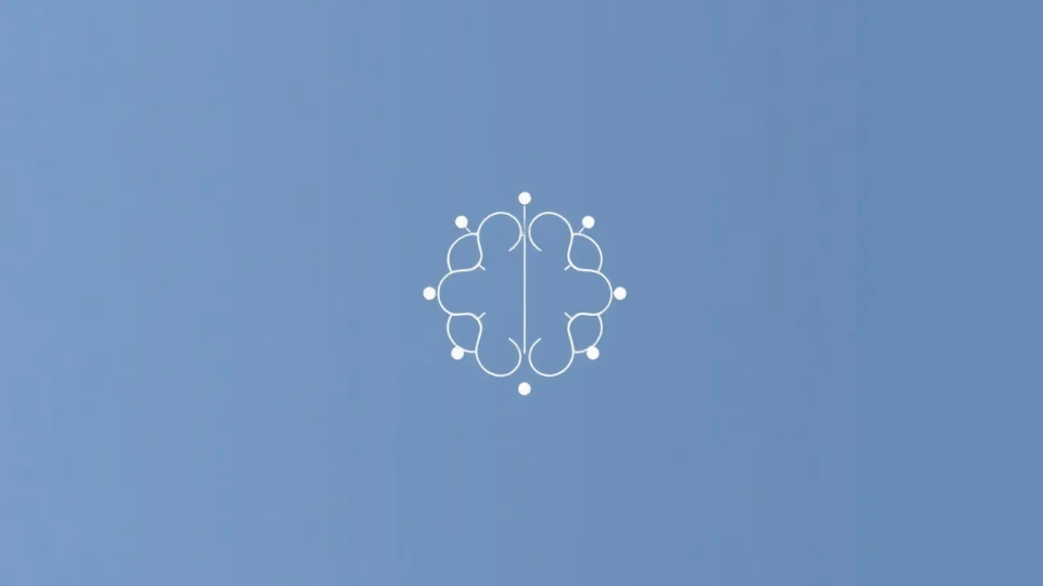 Abstracte Darstellung der Ethik in Künstlicher Intelligenz