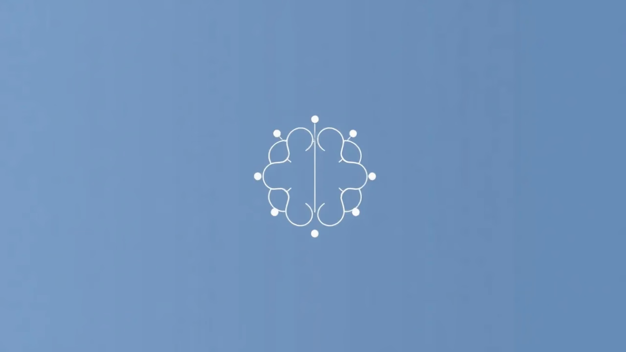 Abstracte Darstellung der Ethik in Künstlicher Intelligenz