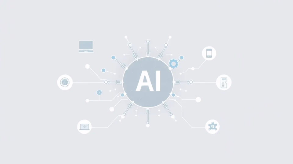 Technische Illustration von Explainable AI im Gesundheitswesen