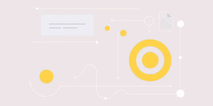 Technische Illustration von generativen Forschungstools in der KI