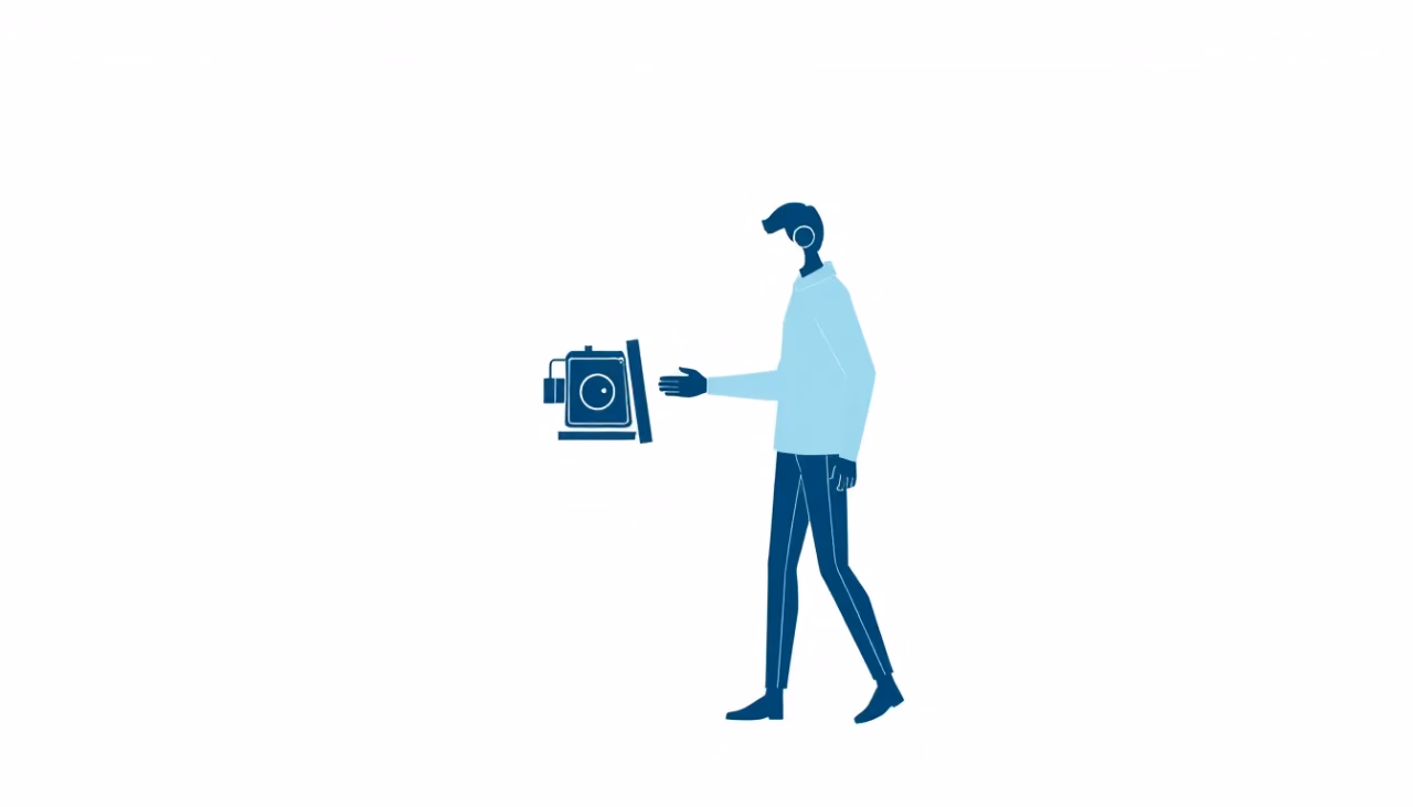Technische Darstellung der Mensch-Maschine-Interaktion