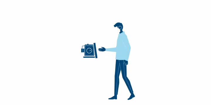 Technische Darstellung der Mensch-Maschine-Interaktion