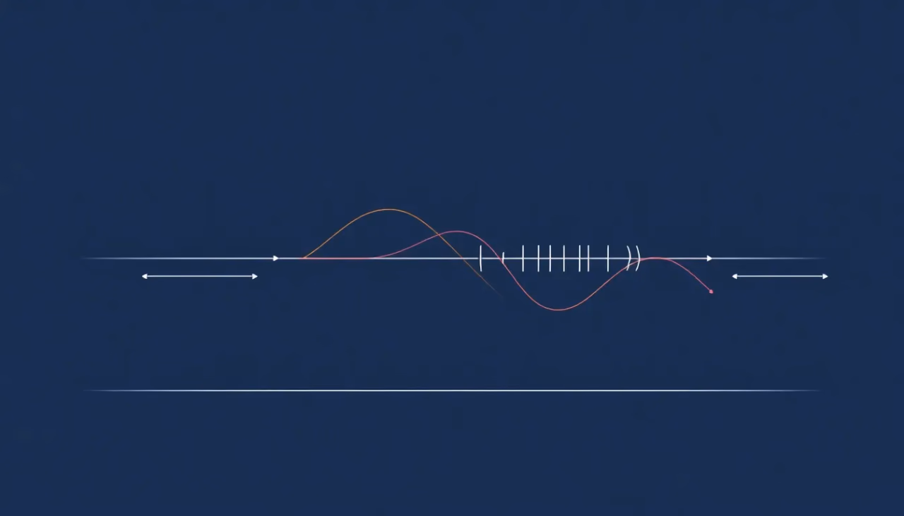 Technische Illustration von Hyperparameter-Optimierung in KI-Modellen
