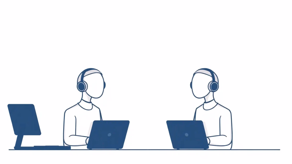 Technologische Darstellung von intelligenten virtuellen Assistenten