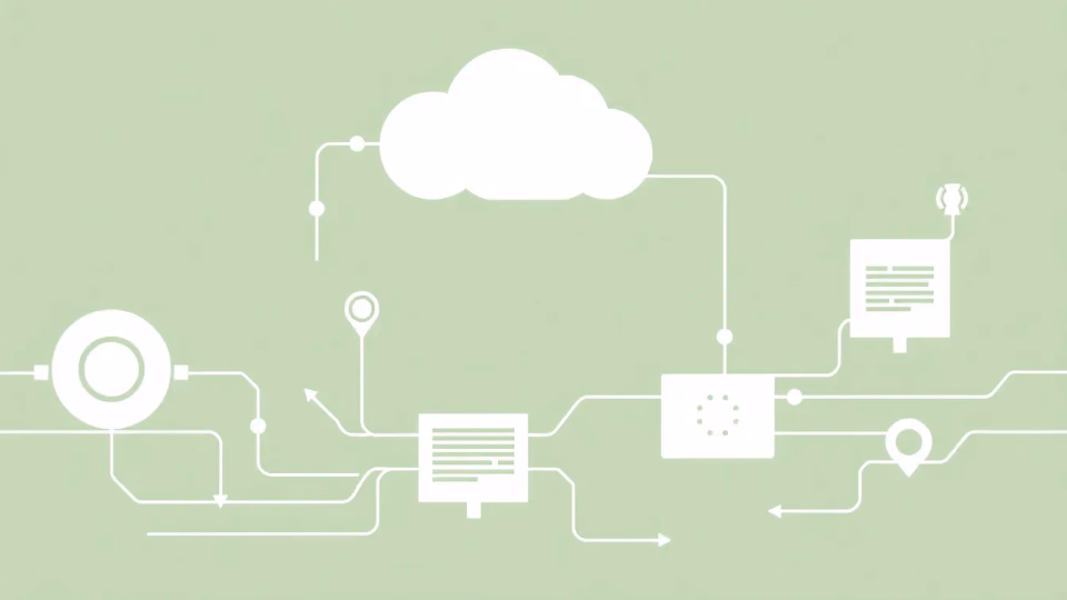 Technische Illustration der intelligenten Sprachgenerierung