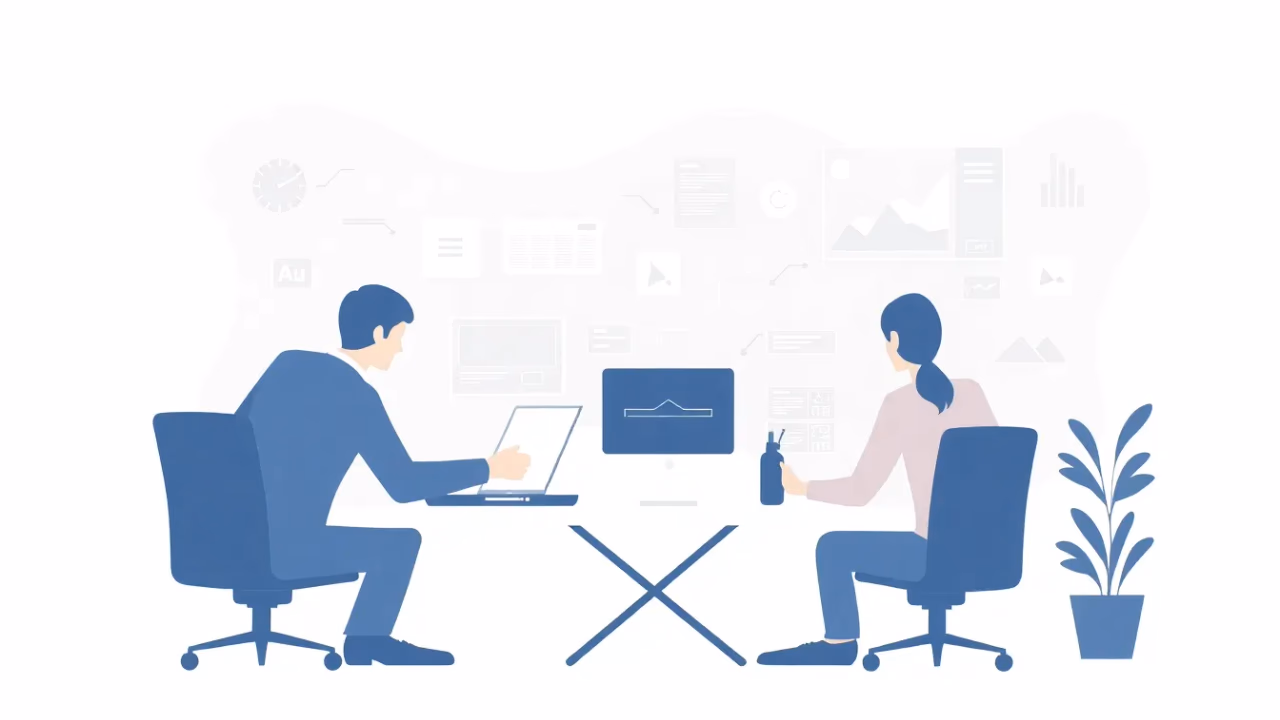 Technische Illustration der interaktiven Bildverarbeitung in der KI