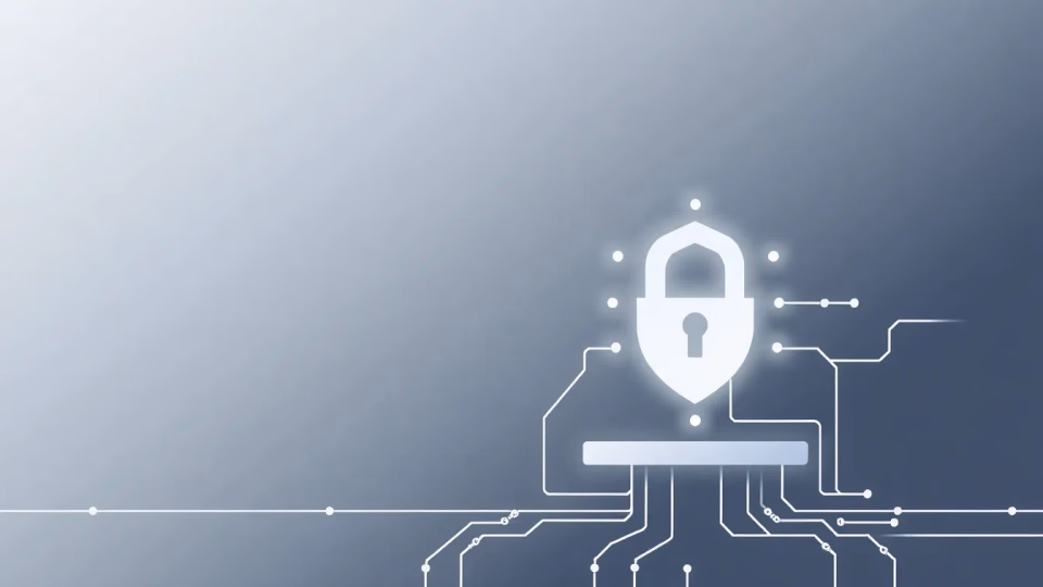 Illustration von KI-Technologien in der Cybersecurity