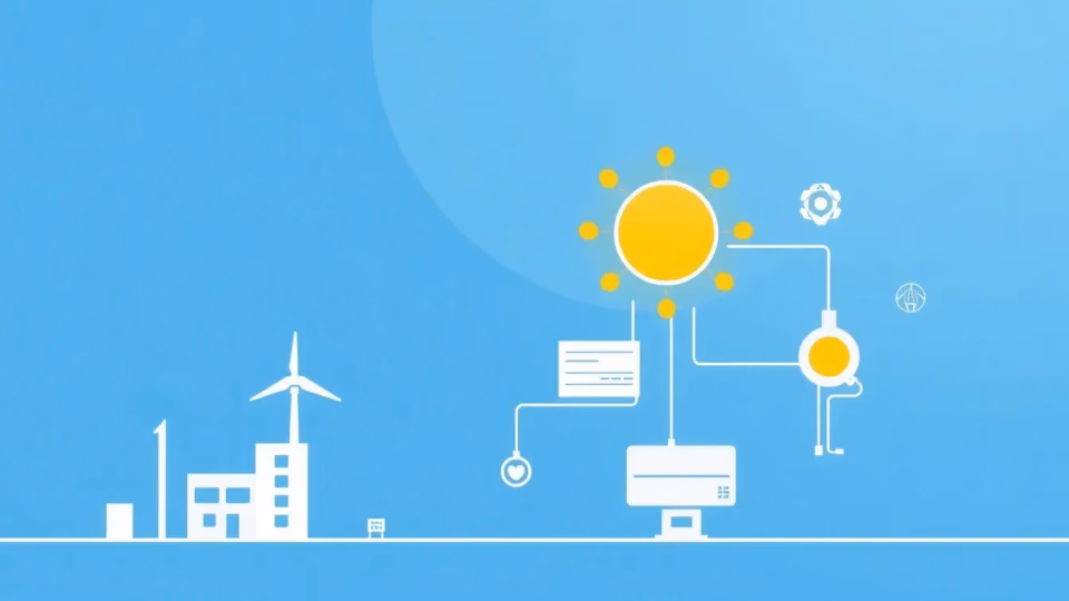 Technische Darstellung von KI-gestützten Energiemanagementsystemen