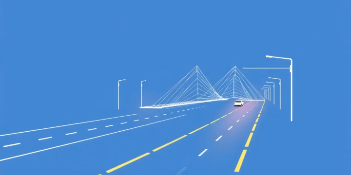 Technische Darstellung von Künstlicher Intelligenz in der Verkehrsoptimierung