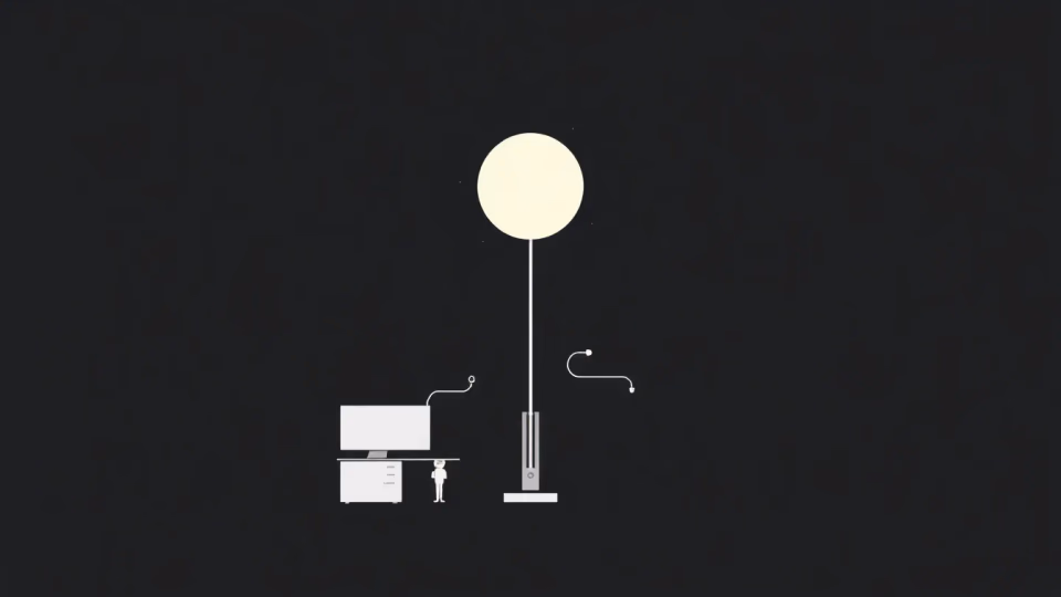 Technologische Illustration zur KI-unterstützten Energieeffizienz