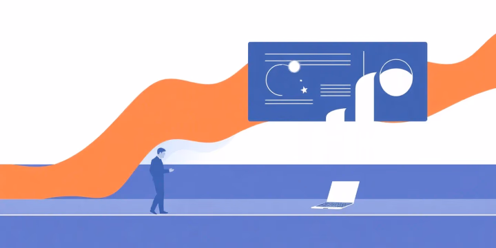 Technische Illustration von KI-unterstütztem Krisenmanagement