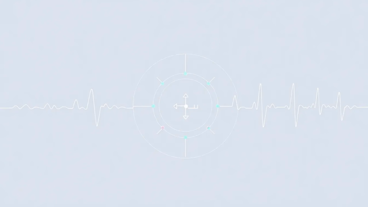Technische Illustration zu KI-unterstützter medizinischer Diagnostik