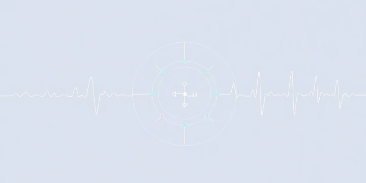 Technische Illustration zu KI-unterstützter medizinischer Diagnostik